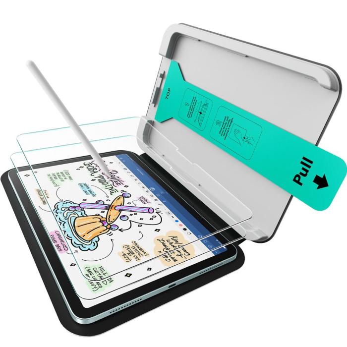Bild 2, ESR ESR iPad Air 10.9 2022-2020/11 2026-2024 2-PACK Skärmskydd Paper Feel