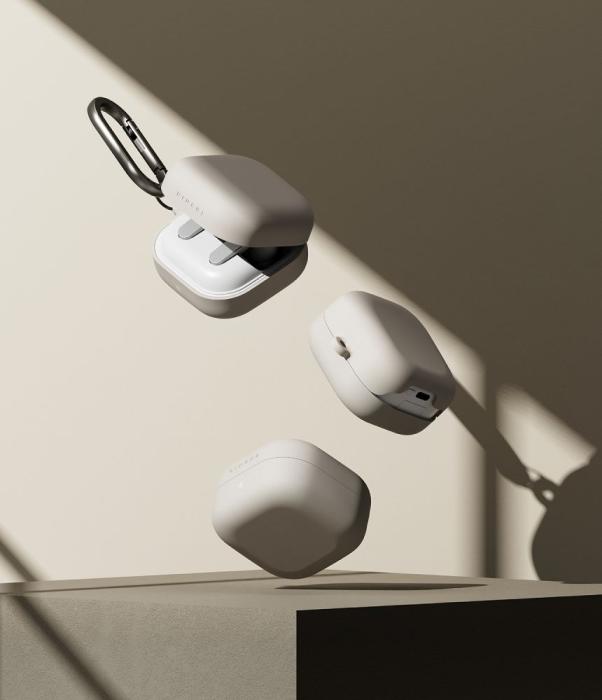 Bild 3, Ringke Ringke Galaxy Buds 4 / 4 Pro Skal Silikon Stone