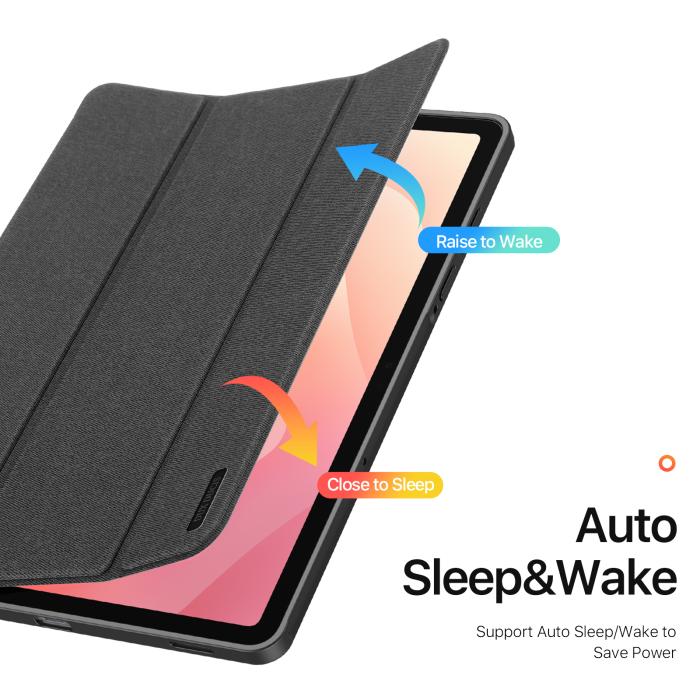 Bild 6, DUX DUCIS DUX DUCIS Galaxy Tab S11 Fodral DOMO Tri-Fold Svart