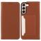  Samsung Galaxy S22 Plus Fodral Flip Med Kortfack Brun