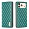 BINFEN BINFEN iPhone 17 Pro Max Fodral Diamond Flip Läder Grön
