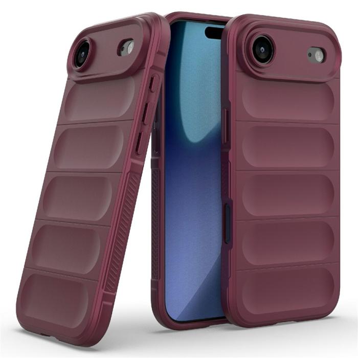Bild 2,  iPhone Air Skal Magic Shield Vinröd
