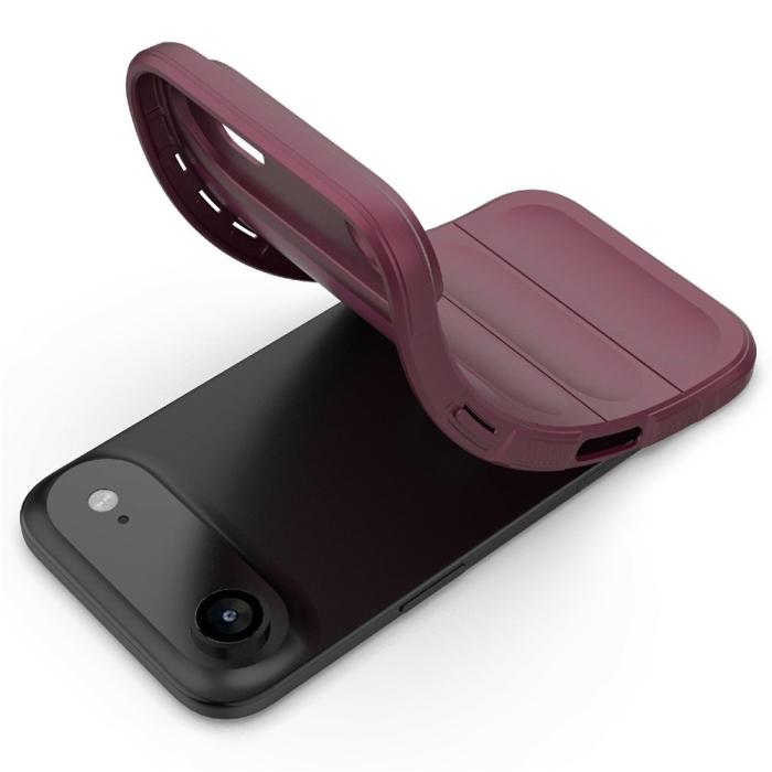 Bild 4,  iPhone Air Skal Magic Shield Vinröd
