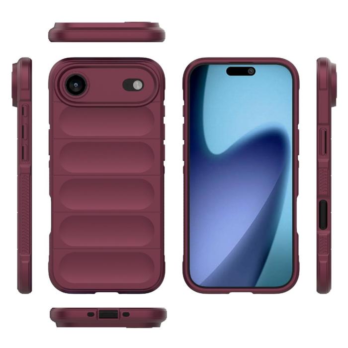 Bild 5,  iPhone Air Skal Magic Shield Vinröd