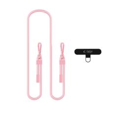 Tech-Protect Tech-Protect Mobilsn&ouml;re CrossBody Rope Steel Baby Pink