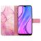  Xiaomi 12T / 12T Pro Fodral Marmor Rosa/Lila/Guld