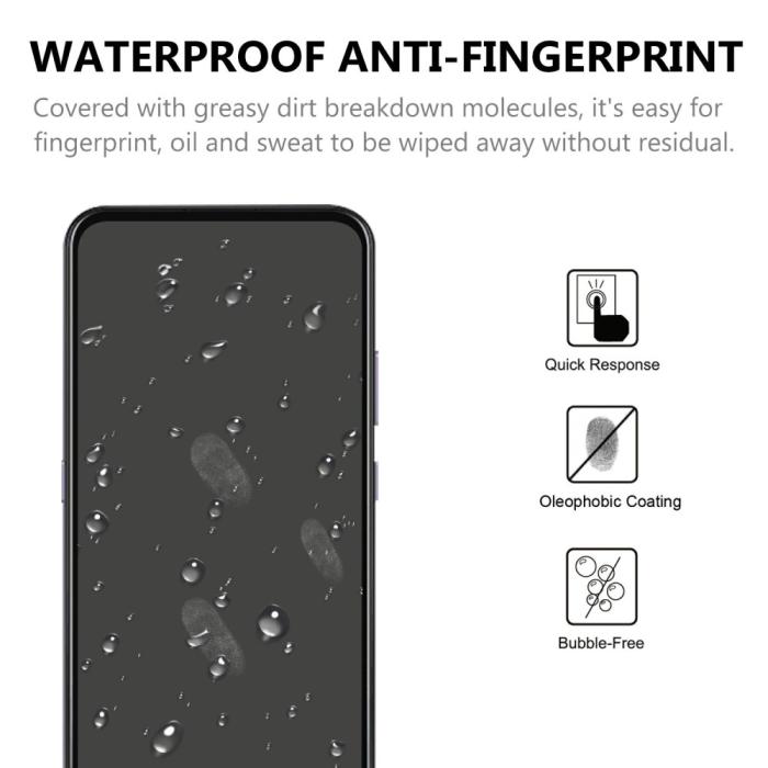 Bild 4,  Nokia 5.4 / 3.4 - Premium Heltäckande Skärmskydd I Härdat Glas