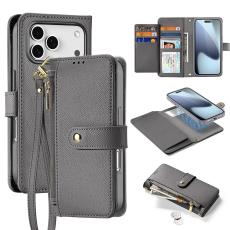 DUX DUCIS DUX DUCIS iPhone 17 Pro 2in1 Magnet Fodral Lawa Series Gr&aring;