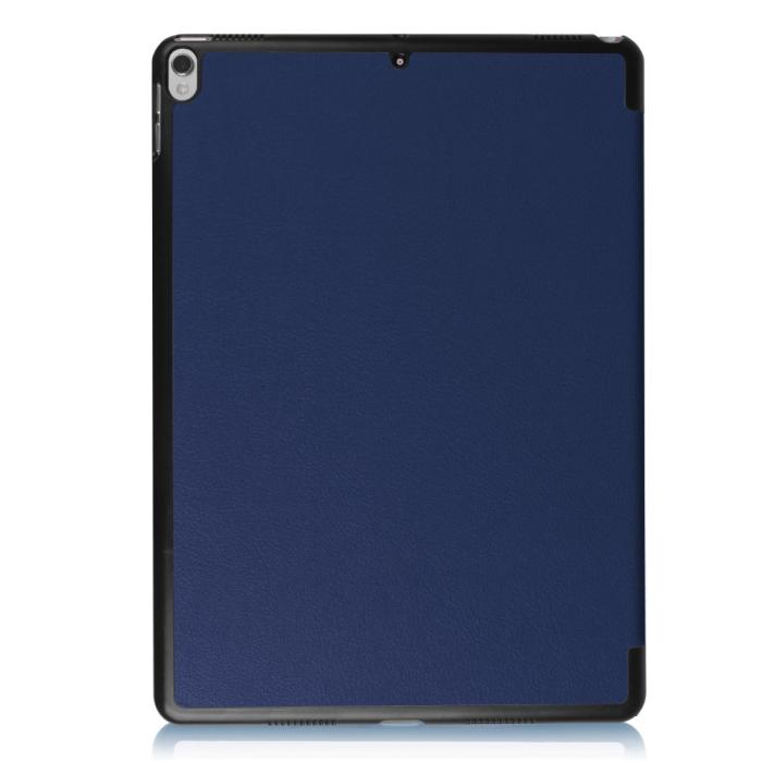 Bild 3,  iPad Air 10.5 (2019) / Pro 10.5 (2017) - Slimfit Tri-Fold Fodral - Mörk Blå