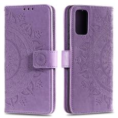  Huawei Y5p - Mandala Pl&aring;nboksfodral - Lila