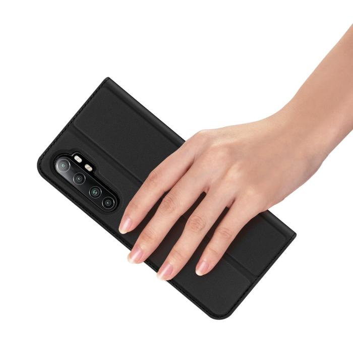 Bild 5, DUX DUCIS Xiaomi Mi Note 10 Lite - DUX DUCIS Skin Pro Plånboksfodral - Svart