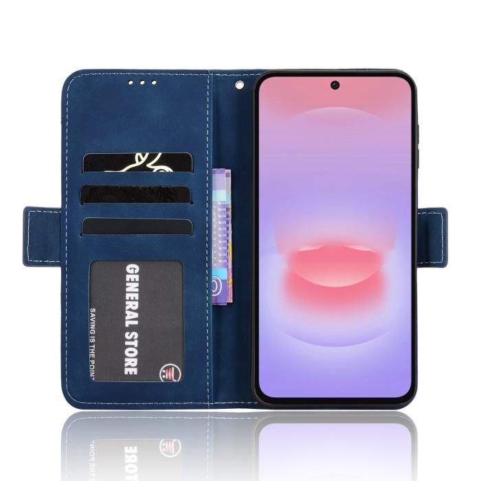 Bild 4,  Samsung Galaxy A27 5G Fodral Med Avtagbart Kortfack Blå