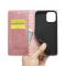 LC.IMEEKE LC.IMEEKE iPhone 14 Plus Fodral Flip Roséguld