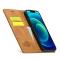 LC.IMEEKE LC.IMEEKE iPhone 14 Plus Fodral Flip Brun
