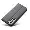  Samsung Galaxy S21 FE Fodral Flip Läder Svart