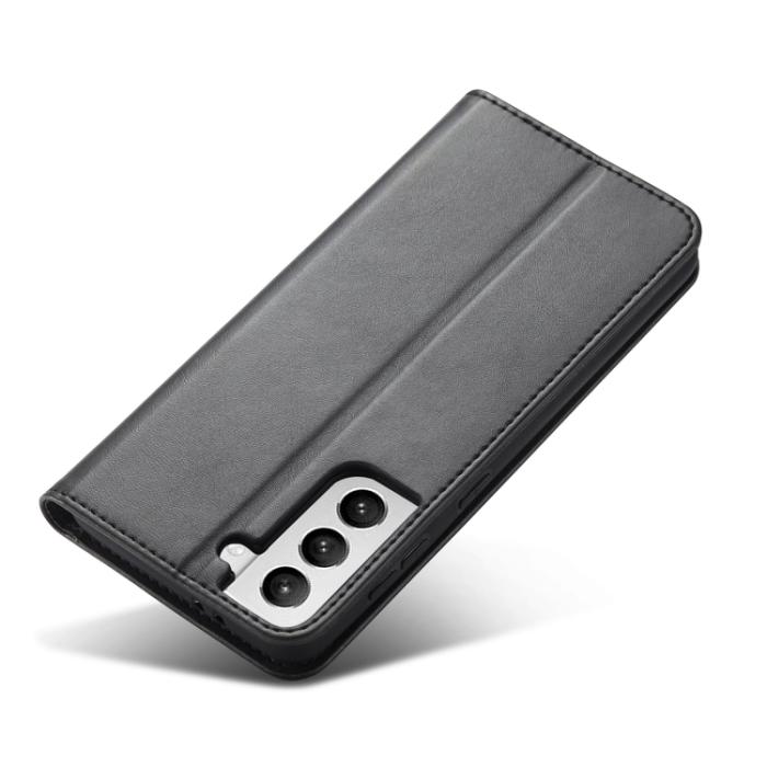 Bild 5,  Samsung Galaxy S21 FE Fodral Flip Läder Svart