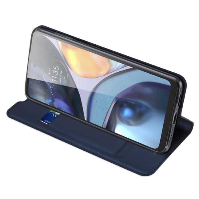 Bild 6, DUX DUCIS DUX DUCIS Motorola Moto G22 Fodral Skin Pro Blå