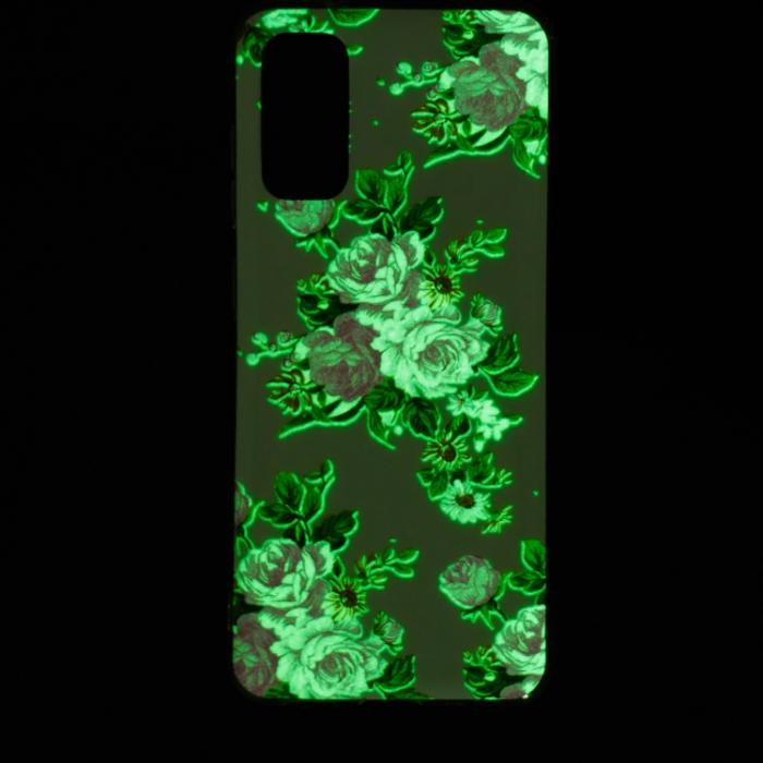 Bild 4,  Samsung Galaxy A33 5G Skal Glow-in-dark Blommor
