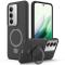  Samsung Galaxy A36 5G Skal MagSafe Kickstand Hybrid Svart
