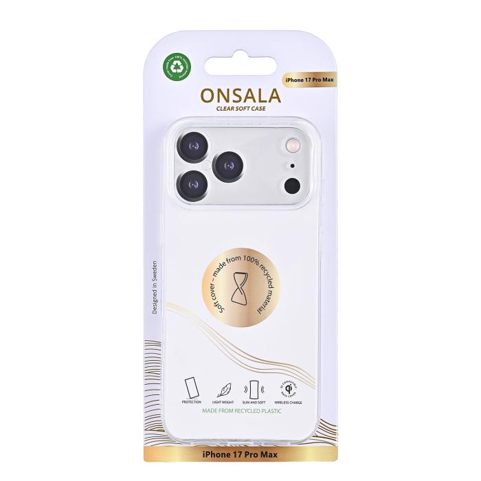 Bild 3, Onsala Onsala iPhone 17 Pro Max Skal TPU Transparent
