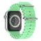 ColorPop Apple Watch 42/44/45/46/49 mm Armband Ocean Wave Pistasch