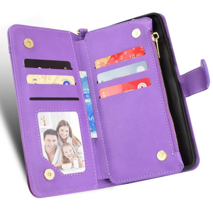 Bild 5,  Galaxy Z Fold 3 Fodral Multifunktionell Lila