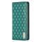 BINFEN BINFEN iPhone 17 Pro Max Fodral Diamond Flip Läder Grön