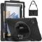  Galaxy Tab A8 10.5 Roterande X-Shape Hybrid Skal