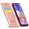 LC.IMEEKE LC.IMEEKE Samsung Galaxy A23 5G Fodral Flip Läder Roséguld