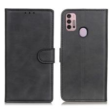  Motorola Moto G10/G20/G30 - Solid Pl&aring;nboksfodral - Svart