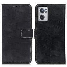  OnePlus Nord CE 2 5G Fodral Krokodil Textur Svart