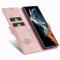 LC.IMEEKE LC.IMEEKE Galaxy S23 Ultra Fodral Flip Läder Roséguld