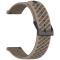  Klockarmband 22 mm Quick Release Silikon Brun