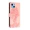  iPhone 14 Plus Fodral Med Tryck Tiger Rosa