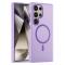  Samsung Galaxy S23 Ultra Skal MagSafe Slim Matt Lila
