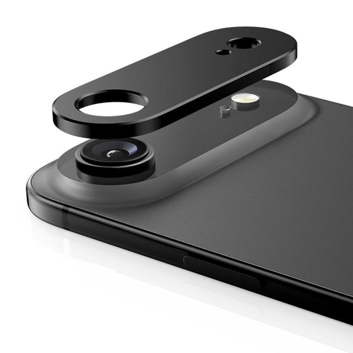Bild 2, Tech-Protect Tech-Protect iPhone Air Linsskydd CamAlloy Fit+ Svart