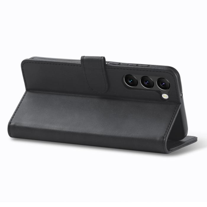 Bild 4, LC.IMEEKE LC.IMEEKE Samsung Galaxy S23 Plus Fodral Läder Svart
