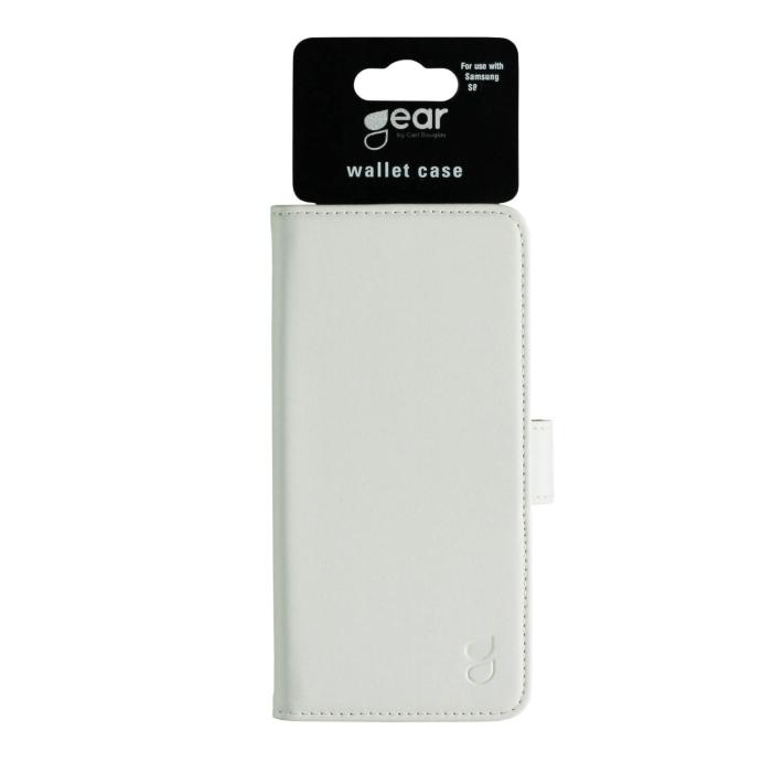 Bild 2, Gear GEAR Samsung S8 Plus Fodral Läder Vit