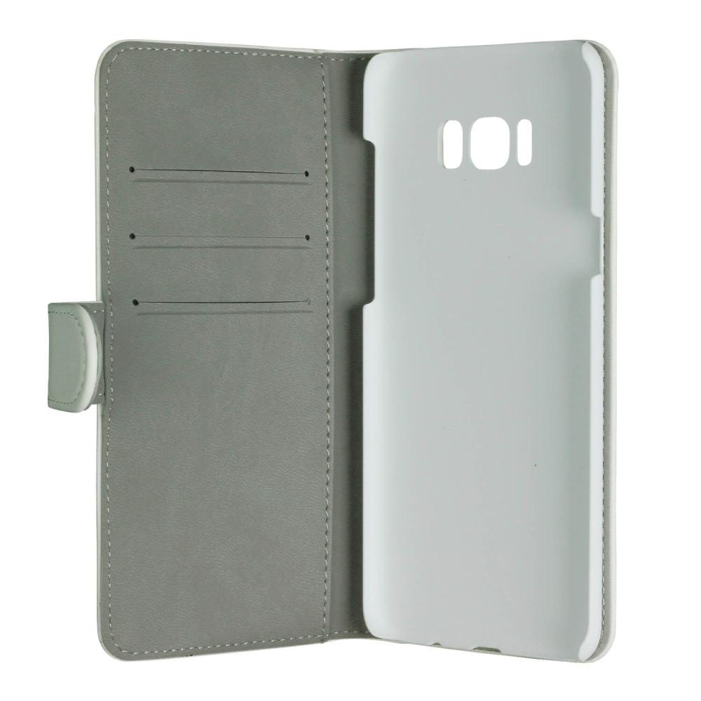 Gear GEAR Samsung S8 Plus Fodral Läder Vit