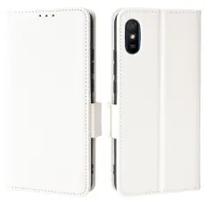  Xiaomi Redmi 9A / 9AT Fodral Litchi Textur Vit