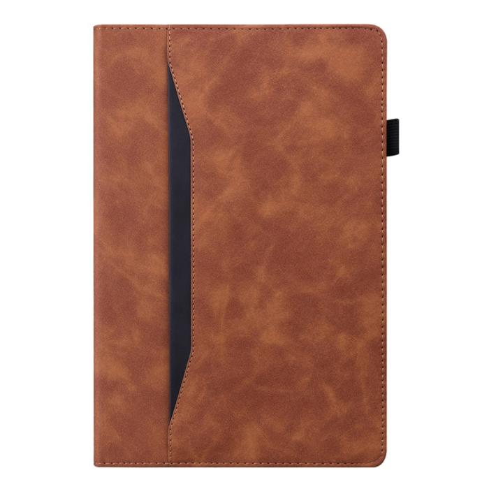 Bild 2,  Samsung Galaxy Tab A8 10.5 (2021) Fodral Med Frontficka Brun