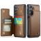 CASEME CASEME Samsung Galaxy S26 Skal RFID Kickstand Brun