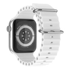 ColorPop Apple Watch 42/41/40/38 mm Armband Ocean Wave Vit