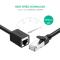 UGREEN UGREEN 0.5m RJ45 Cat6 Förlängningskabel LAN Hane - Hona Svart