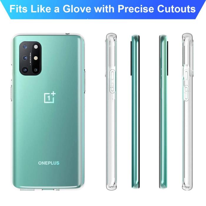 Bild 5,  OnePlus 8T / 8T+ - Transparent TPU Skal
