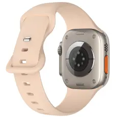 ColorPop Silikon Armband Butterfly Apple Watch 42/41/40/38 mm (S/M) Sand Pink