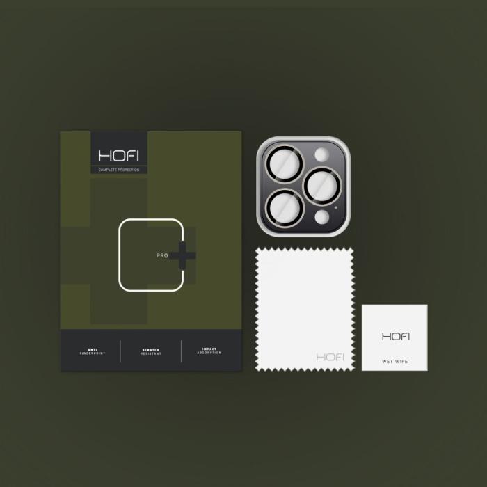 Bild 2, HOFI HOFI iPhone 16 Pro / 16 Pro Max Linsskydd CamRing Pro+