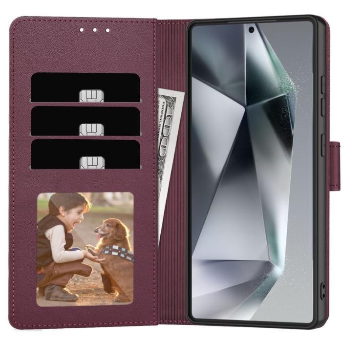 Bild 2, Tech-Protect Tech-Protect Samsung Galaxy A27 5G Fodral Läder Mulberry