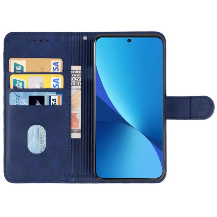 Bild 3,  Xiaomi 12 Pro Fodral Läder Blå
