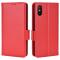  Xiaomi Redmi 9A / 9AT Fodral Litchi Textur Röd